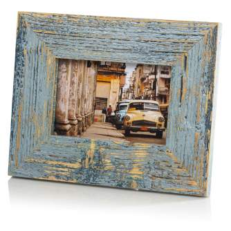 Photo Frames - Photo frame Bad Disain 10x15 5cm, blue - quick order from manufacturer