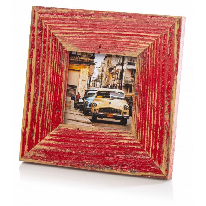 Foto rāmis - Photo frame Bad Disain 10x10 5cm, red - ātri pasūtīt no ražotāja