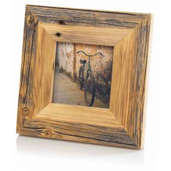 Foto rāmis - Photo frame Bad Disain 10x10 5cm, brown - ātri pasūtīt no ražotāja