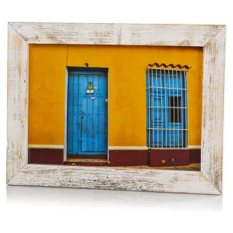 Рамки для фото - Photo frame Bad Disain 21x30 3,5cm, white - быстрый заказ от производителя