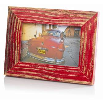 Foto rāmis - Photo frame Bad Disain 10x15 3,5cm, red - ātri pasūtīt no ražotāja
