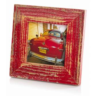 Photo Frames - Photo frame Bad Disain 10x10 3,5cm, red - quick order from manufacturer