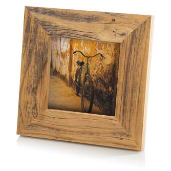 Photo Frames - Photo frame Bad Disain 10x10 3,5cm, brown - quick order from manufacturer