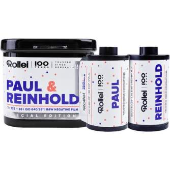 Photo films - Rollei film Paul & Reinhold 640/36x2 - quick order from manufacturer