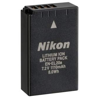Camera Batteries - Nikon battery EN-EL20a - quick order from manufacturer