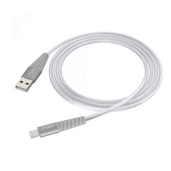 Кабели - Joby cable Lightning - USB 1,2m, silver JB01814-BWW - быстрый заказ от производителя