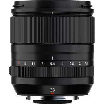 Lenses - Fujifilm XF33mm F1.4 LM WR prime lens X-mount APS-C Fujinon - quick order from manufacturer