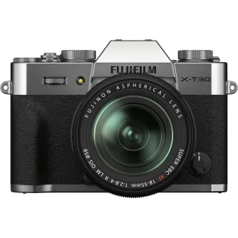 Bezspoguļa kameras - Fujifilm X-T30 II + 18-55mm Kit, silver 16759706 - ātri pasūtīt no ražotāja