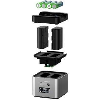 Chargers for Camera Batteries - HÄHNEL PROCUBE 2 TWIN CHARGER CANON - buy today in store and with delivery