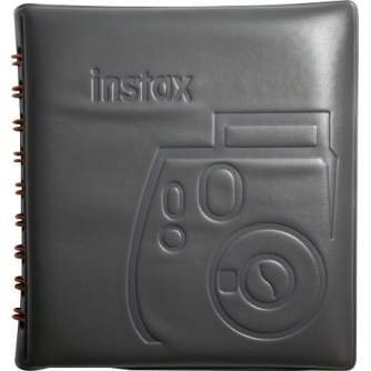 Photo Albums - Fujifilm Instax album Mini Jelly 72, charcoal grey - quick order from manufacturer