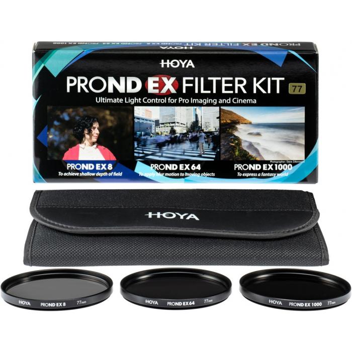 ND neitrāla blīvuma filtri - Hoya Filters Hoya Filter Kit ProND EX 49mm - ātri pasūtīt no ražotāja