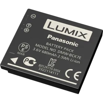 Kameru akumulatori - PANASONIC BATTERY DMW BCK7E - ātri pasūtīt no ražotāja