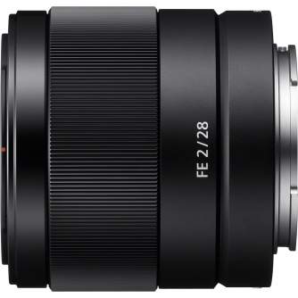 Lenses - Sony FE 28mm F2 (Black) | (SEL28F20) - quick order from manufacturer