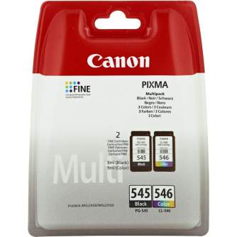Printers and accessories - Canon ink cartridge PG-545/CL-546 Multipack, black/color 8287B005 - quick order from manufacturer