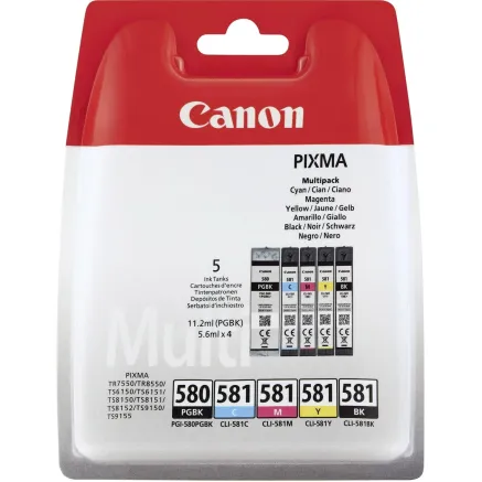 Canon ink cartridge PGI-580/CLI-581 Multipack, black/color 2078C005