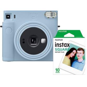 Momentfoto kameras - Fujifilm Instax Square SQ1, glacier blue + film 70100148678 - ātri pasūtīt no ražotāja