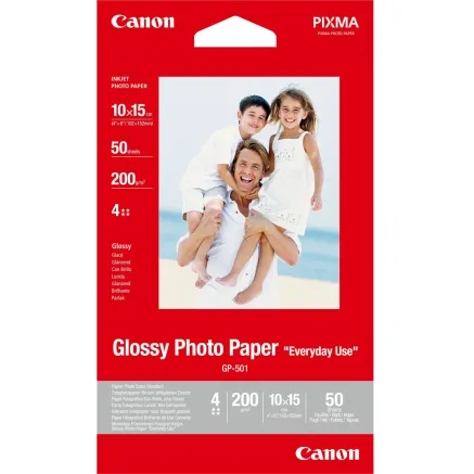 Canon photo paper GP-501 10x15 Glossy 200g 50 sheets 0775B081