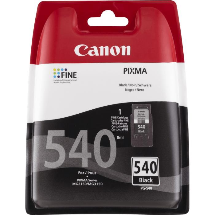 Printeri un piederumi - Canon tintes kasetne PG-540, melna 5225B005 - ātri pasūtīt no ražotāja