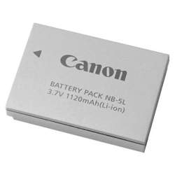 Camera Batteries - Canon battery NB-5L 1135B001 - quick order from manufacturer