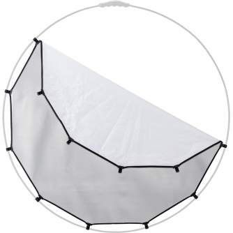 Reflector Panels - Manfrotto reflector cover HaloCompact Plus 98cm, silver/white LL LR3332 - quick order from manufacturer
