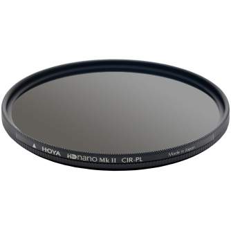 CPL polarizācijas filtri - Hoya Filters Hoya filter circular polarizer HD Nano Mk II 67mm - купить сегодня в магазине и с достав