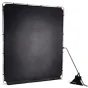 Background Set with Holder - Manfrotto frame + background EzyFrame Vintage, pewter LL LB7936 - quick order from manufacturer