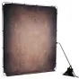 Background Set with Holder - Manfrotto frame + background EzyFrame Vintage, walnut LL LB7934 - quick order from manufacturer
