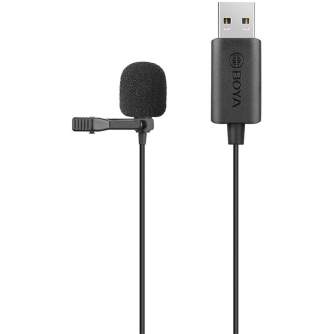 Микрофоны - Boya microphone Lavalier USB BY-LM40 BY-LM40 - купить сегодня в магазине и с доставкой