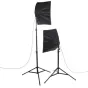 Fluorescent - StudioKing PK-SB5070 8x45W 2x 50x70cm daylight kit - quick order from manufacturer