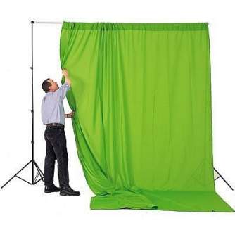 Foto foni - Falcon Eyes Background Cloth BCP-10 2,9x5 m Chroma Green Washable - ātri pasūtīt no ražotāja