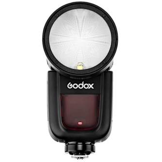 Вспышки на камеру - Godox V1 round head flash Nikon - купить сегодня в магазине и с доставкой