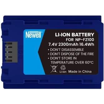 Kameru akumulatori - Newell SupraCell Battery replacement NP-FZ100 - perc šodien veikalā un ar piegādi