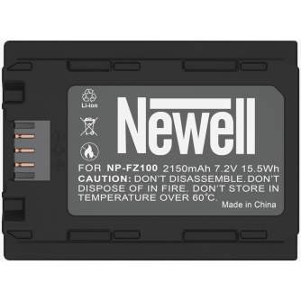 Kameru akumulatori - Newell Battery replacement for NP-FZ100 - perc šodien veikalā un ar piegādi