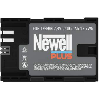 Kameru akumulatori - Newell Plus Battery replacement for LP-E6N - perc šodien veikalā un ar piegādi