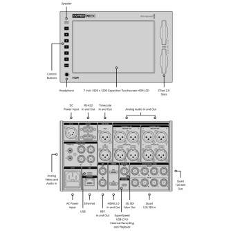 Blackmagic Design - Blackmagic Design Hyperdeck Extreme 8K HDR - ātri pasūtīt no ražotāja