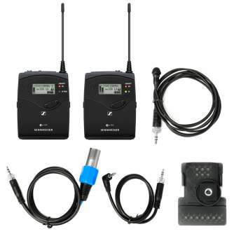 Bezvadu piespraužamie mikrofoni - Sennheiser EW 112P G4-GB Wireless Microphone System (606 - 648 MHz) - ātri pasūtīt no ražotāja