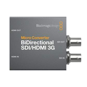 Signāla kodētāji, pārveidotāji - Blackmagic Design Micro Converter BiDirect SDI/HDMI 3G PSU - ātri pasūtīt no ražotāja