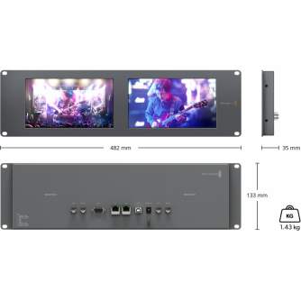PC Мониторы - Blackmagic Design SmartView Duo HDL-SMTVDUO2 - быстрый заказ от производителя