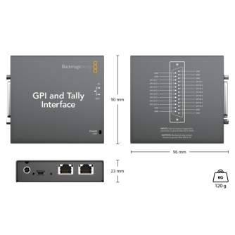 Video mixer - Blackmagic Design GPI and Tally Interface SWTALGPI8 - быстрый заказ от производителя