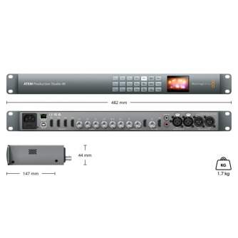 Video mixer - Blackmagic Design ATEM Production Studio 4K (BM-SWATEMPSW4K) - quick order from manufacturer