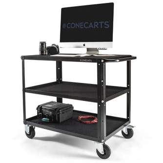 Other studio accessories - CONECARTS Large cart - Workstation version - three shelves (CNC1#B0A00W01R3BWS) - quick order from manufacturer