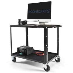 Citi studijas aksesuāri - CONECARTS Large cart - Workstation version - two shelves (CNC1#B0A00W01R2BWS) - ātri pasūtīt no ražotāja