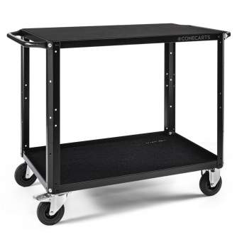Аксессуары для фото студий - CONECARTS Large cart - Workstation version - two shelves (CNC1#B0A00W01R2BWS) - быстрый заказ от производителя