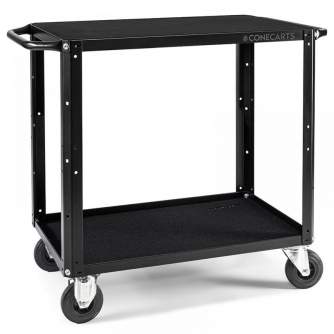 Аксессуары для фото студий - CONECARTS Small cart - Workstation version - two shelves (CNC1#A0A00W01R2BWS) - быстрый заказ от производителя