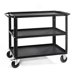 Citi studijas aksesuāri - CONECARTS Large cart - with rubber mat - three shelves (CNC1#B0A00W01R3B00) - ātri pasūtīt no ražotāja