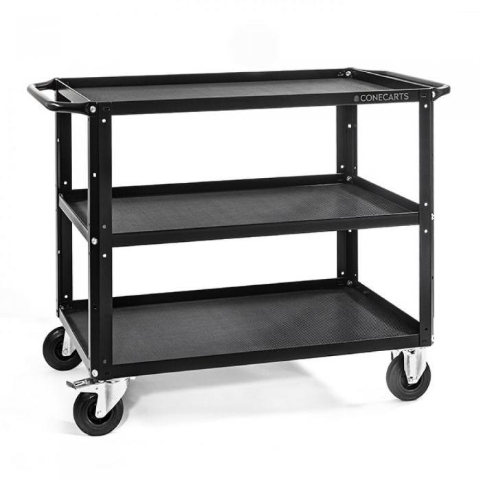 Other studio accessories - CONECARTS Large cart - with rubber mat - three shelves (CNC1#B0A00W01R3B00) - quick order from manufacturer