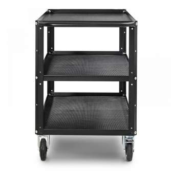 Аксессуары для фото студий - CONECARTS Large cart - with rubber mat - three shelves (CNC1#B0A00W01R3B00) - быстрый заказ от производителя