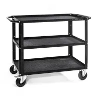 Other studio accessories - CONECARTS Large cart - with black moquette - three shelves (CNC1#B0A00W01R3A01) - quick order from manufacturerOther studio accessories - CONECARTS Large cart - with black moquette - three shelves (CNC1#B0A00W01R3A01) - quick order from manufacturer