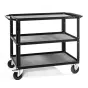 Other studio accessories - CONECARTS Large cart - with grey moquette - three shelves (CNC1#B0A00W01R3A00) - quick order from manufacturer