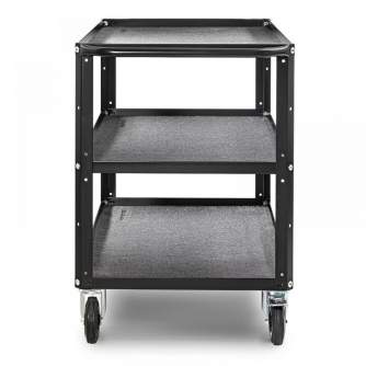 Other studio accessories - CONECARTS Large cart - with grey moquette - three shelves (CNC1#B0A00W01R3A00) - quick order from manufacturer